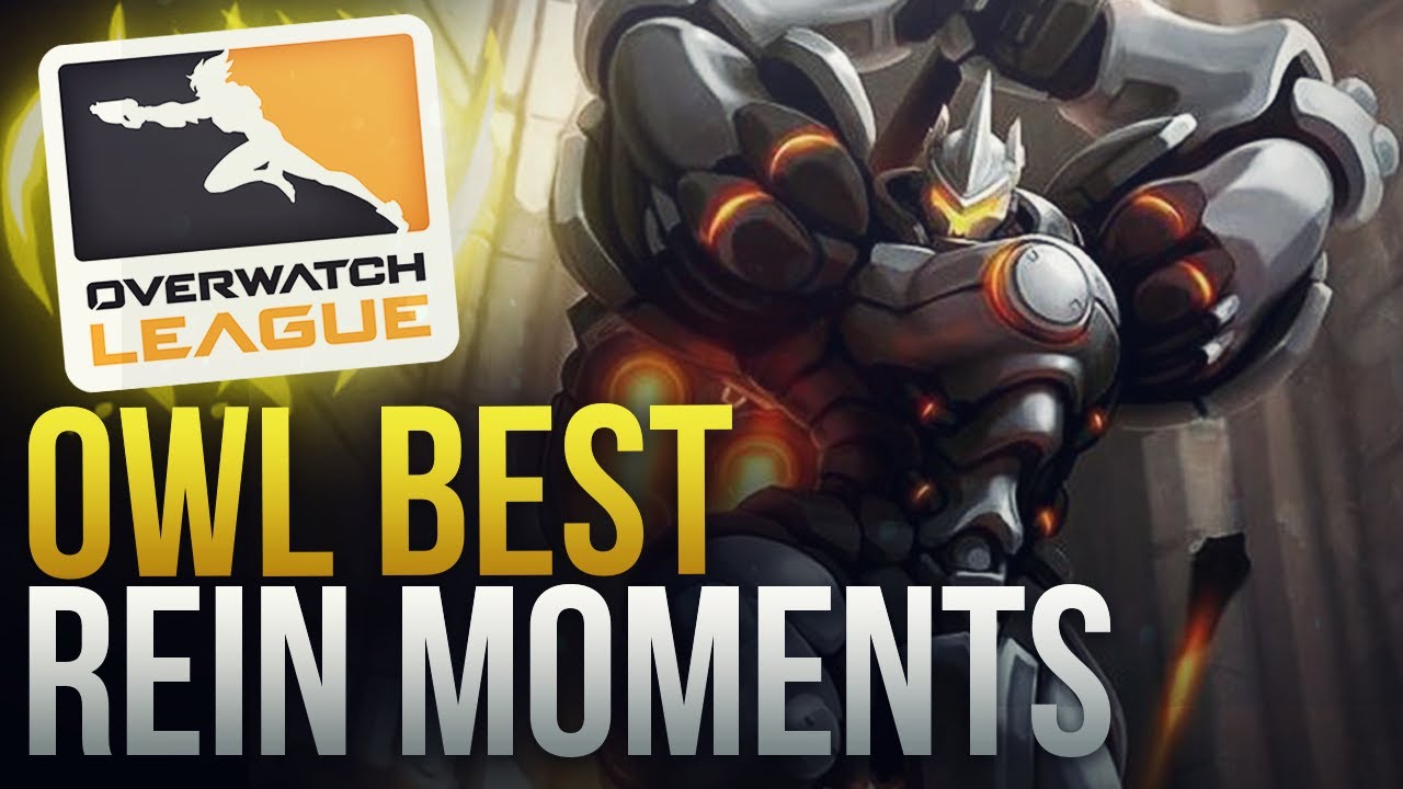 ЛУЧШИЕ ИГРЫ РАЙНХАРДТА ВО 2-М СЕЗОНЕ OVERWATCH LEAGUE — Монтаж Overwatch