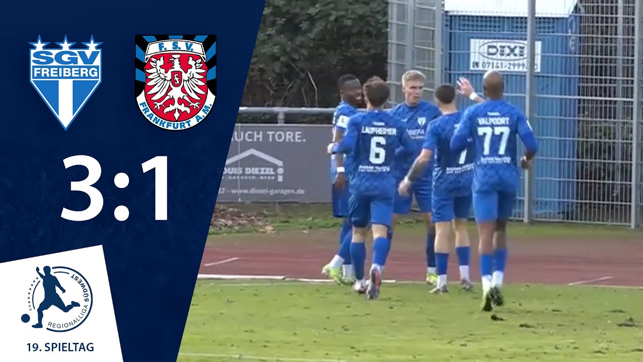 Tabellenspitze verteidigt | SGV Freiberg - FSV Frankfurt | 19. Spieltag RLSW