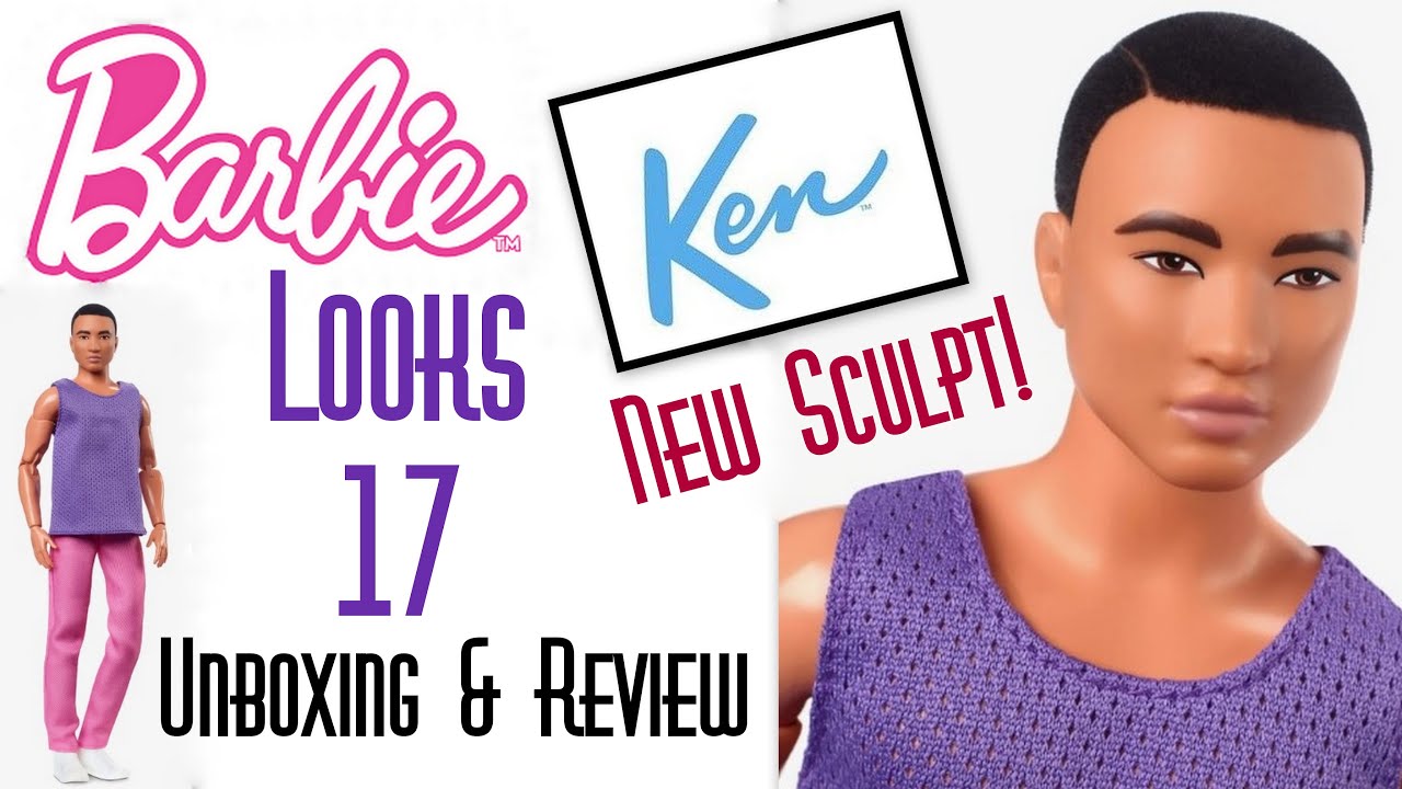 🟪 BARBIE LOOKS 17 NEW SCULPT! BRANDON COLOR BLOCKS 👑 EDMOND'S COLLECTIBLE WORLD 🌎 UNBOXING & REVIEW