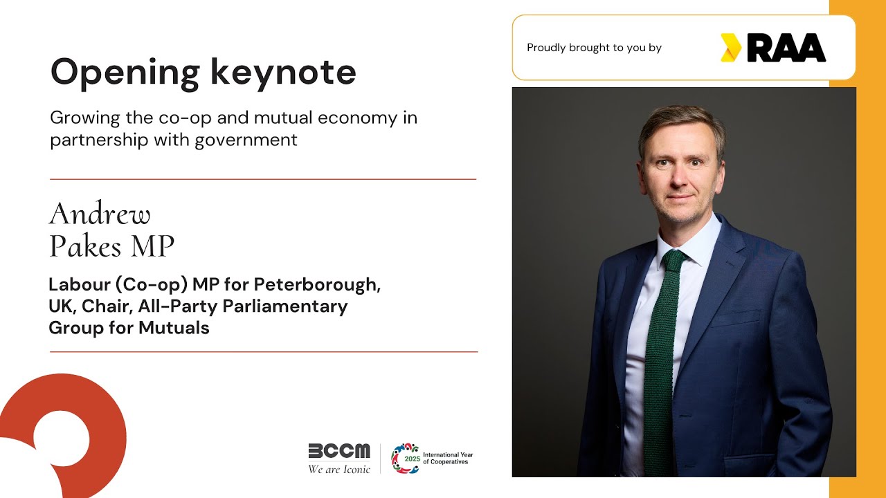2025 BCCM Leaders' Summit - Opening keynote