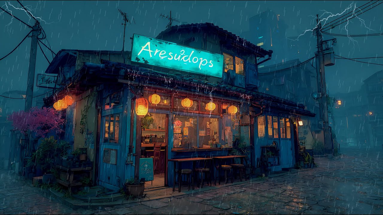 80s Lofi City Vibes 🌆 Chill with Rainy Lofi Hip Hop Beats 🌧️ Study Music for Focus & Relaxation