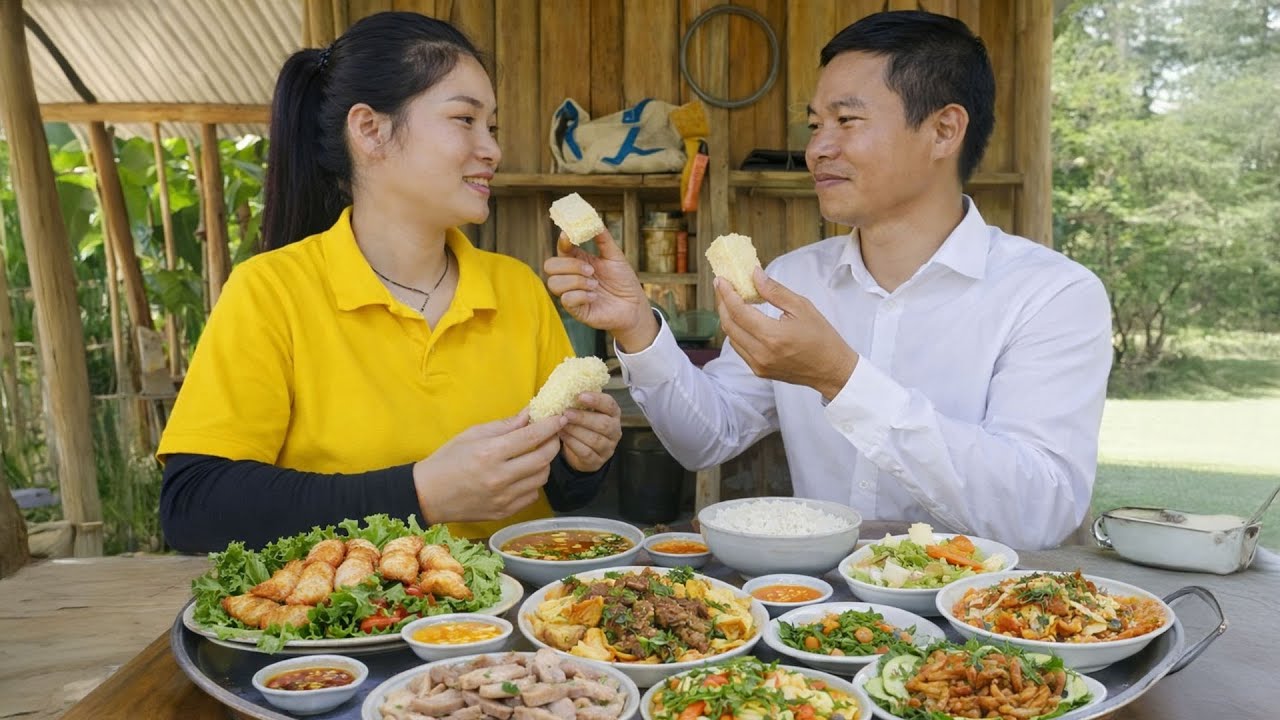 How to Cook Rice with My Beloved Husband – Cooking a Meal for My Mother-in-Law