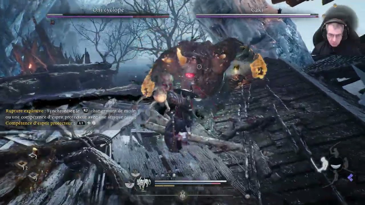Duo de Boss First Try Oni cyclope / Gaki