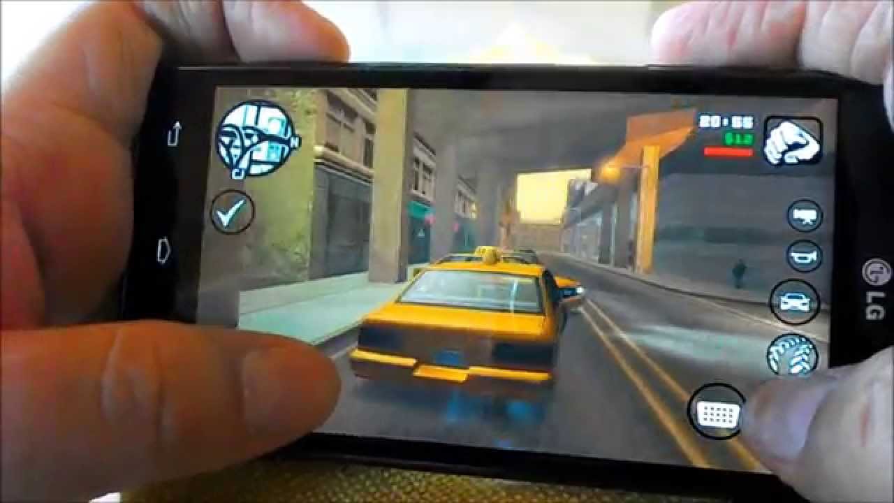 GTA San Andreas on LG Optimus G - Snapdragon S4 Pro