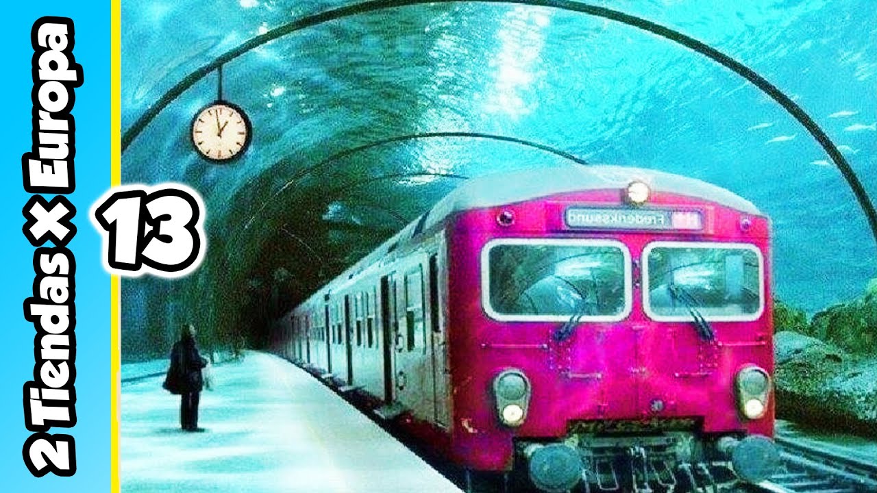 El Tren que VIAJA POR DEBAJO DEL MAR! 😱 | 2 Tiendas X Europa Ep.13