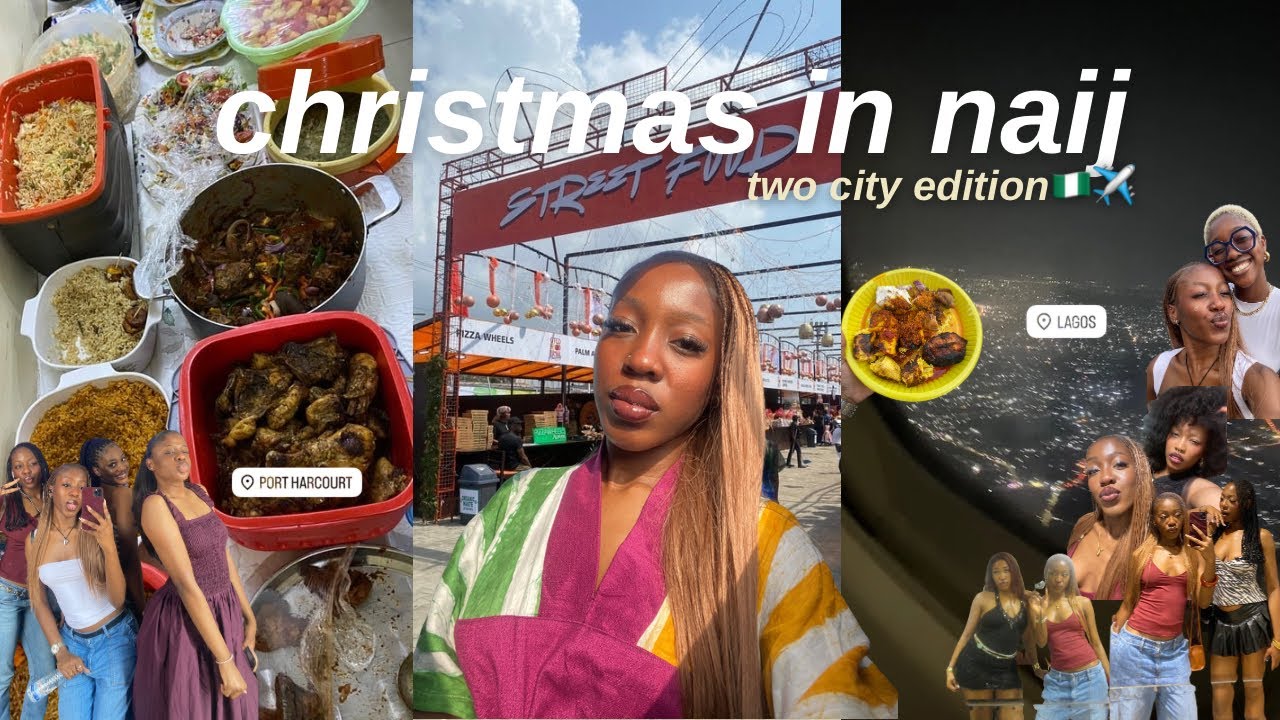 Влогмас, 4-я неделя 🎄 | Мои последние дни в Лагосе + Рождество в Порт-Харкорте 🤍