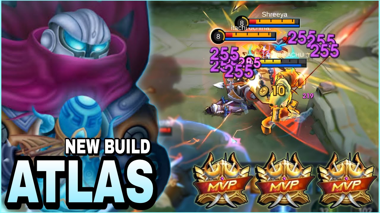 ATLAS BEST BUILD 2024 | TOP 1 GLOBAL ATLAS BUILD ~ MLBB