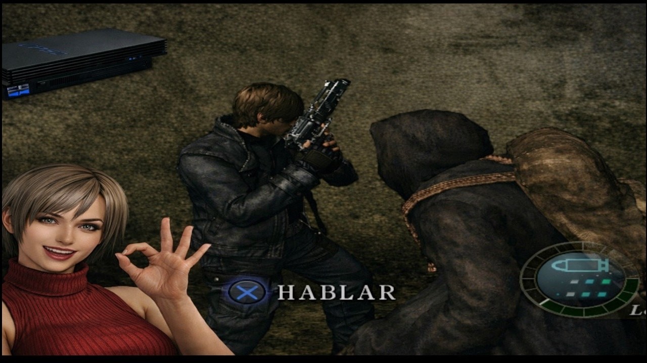 Resident Evil 4 Leon Requiem Verção HACK ps2