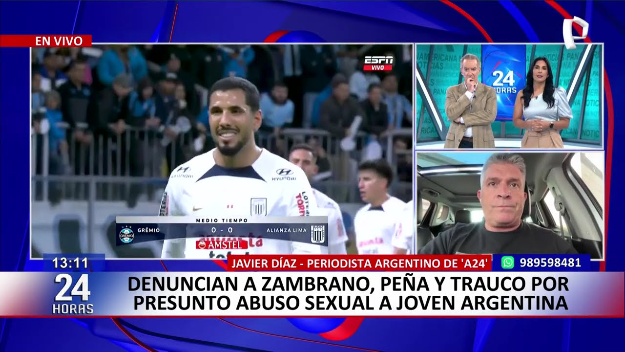 Habla periodista argentino que reveló denuncia contra futbolistas peruanos