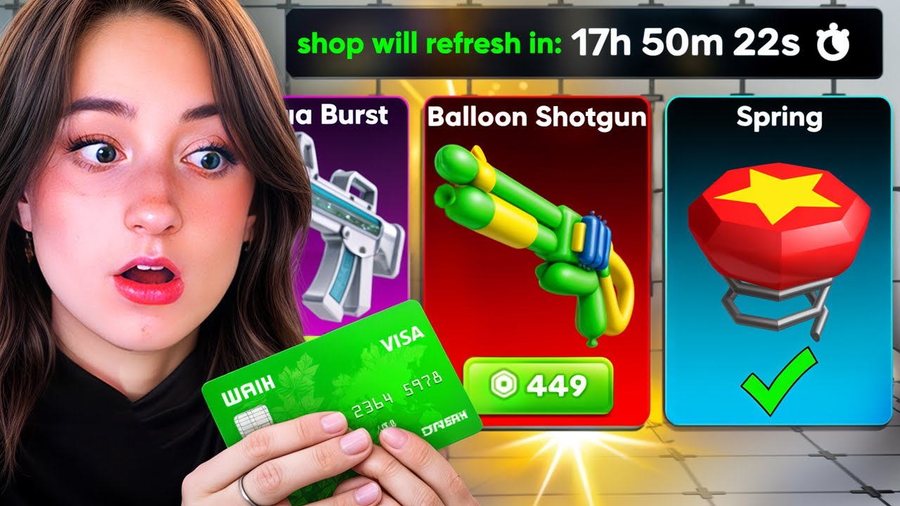 Daily Shop выбирает нашу экипировку в Roblox Rivals!