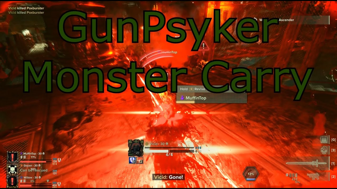 GunPsyker Monster Carry - 475K damage