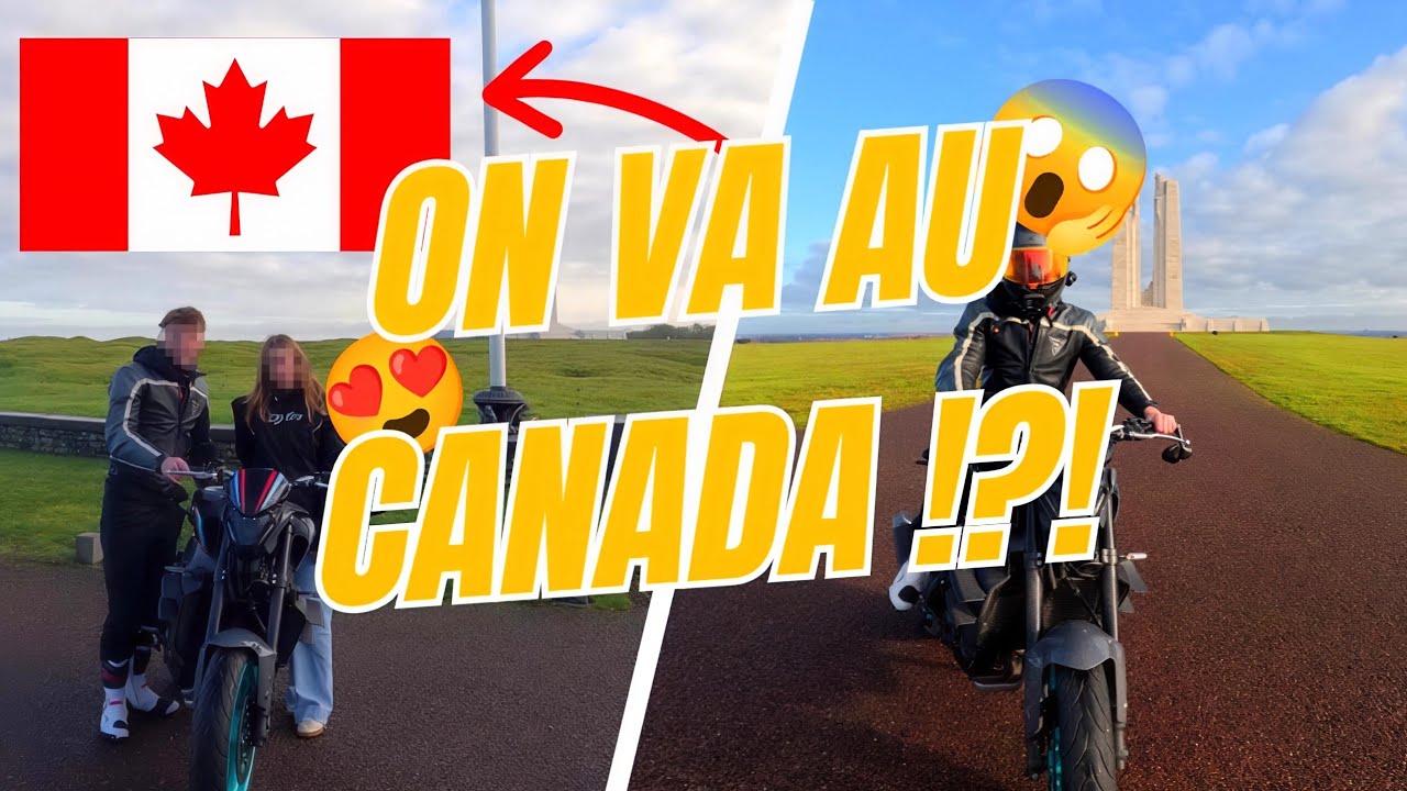 ON VA UN MEMORIAL AVEC MA COPINE EN MOTO!! Daily observation moto/motovlog