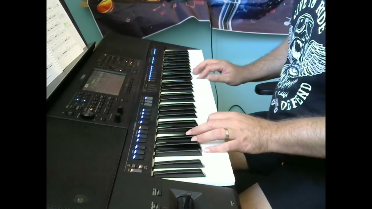 Gib mir Sonne Rosenstolz - Keyboard Yamaha