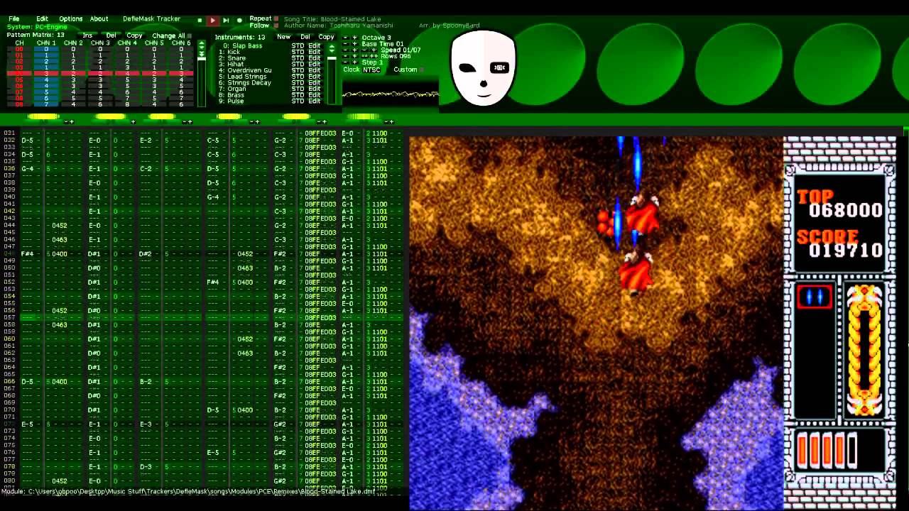 Blood-Stained Lake - Elemental Master | PC Engine Remix