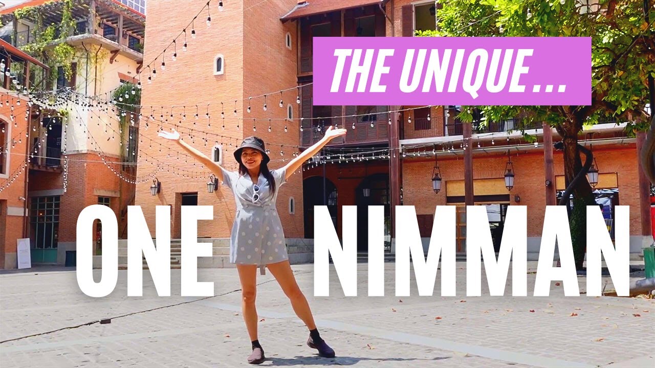 Exploring ONE NIMMAN | A Unique Cultural Space & Shopping Mall in Chiang Mai | Thailand