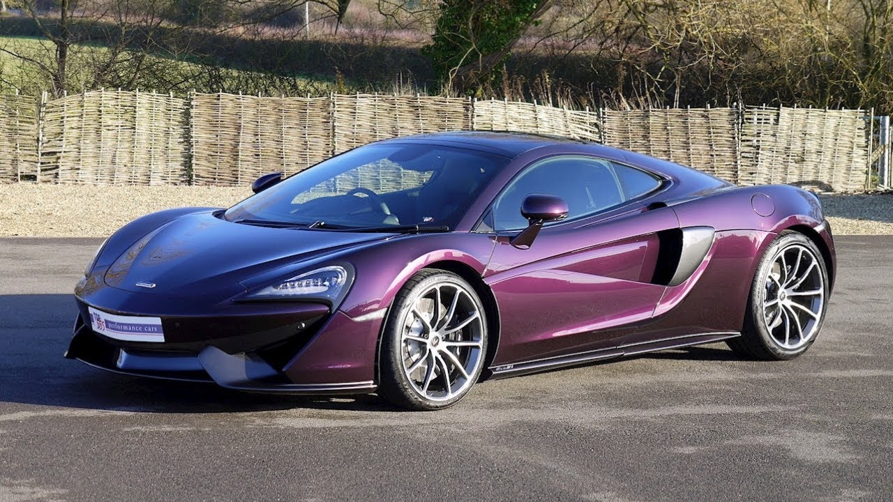 McLaren 570GT finished in Cobalt Violet Special Paint!
