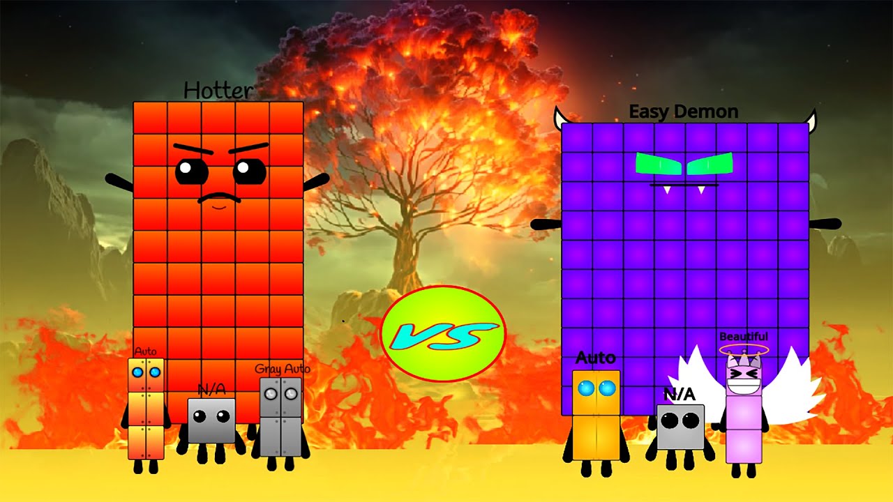 Difficulty blocks band Color Different Vs Band Giga Different (N/A-Simple Demon )
