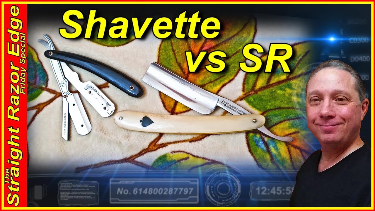 Comparing Between Shavette vs Straight Razor