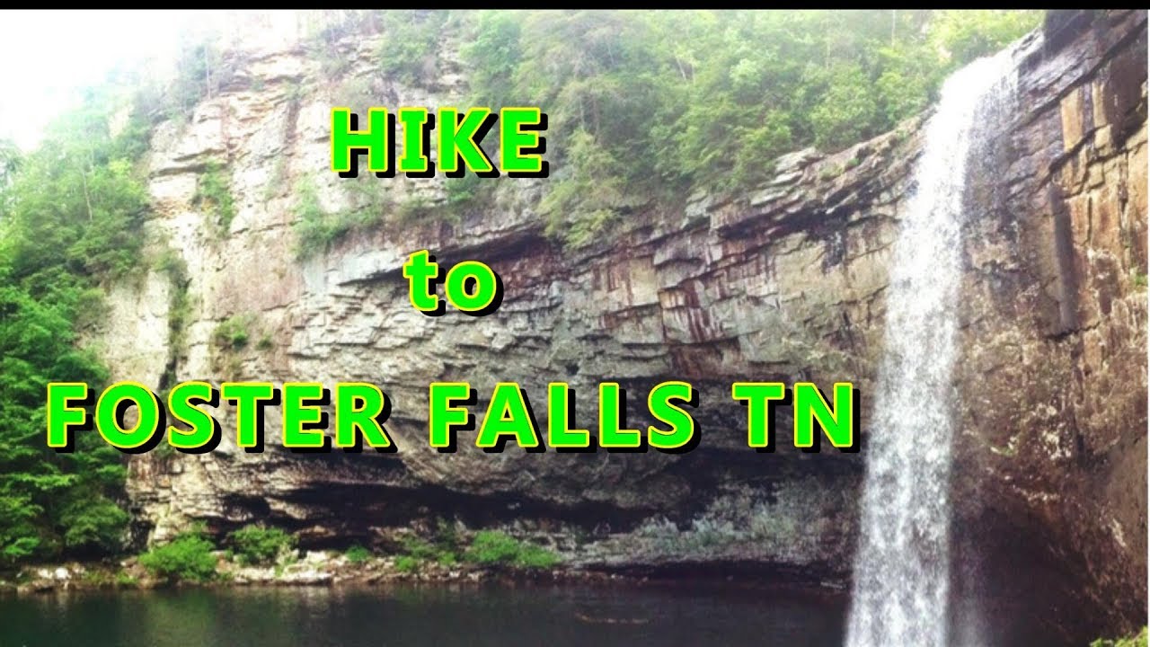 HIKE to FOSTER FALLS TN | SOUTH CUMBERLAND STATE PARK