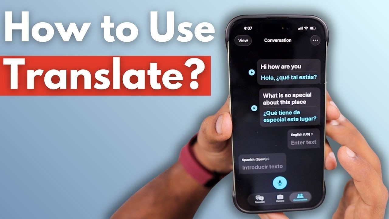 How to use Translate App on iPhone? | Full Tutorial