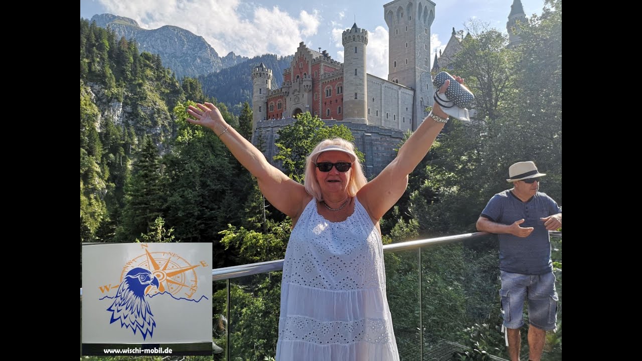 TopPlatz Nesselwang im Allgäu, Ausflüge Oberammergau und Neuschwanstein; Silvia + Bernd