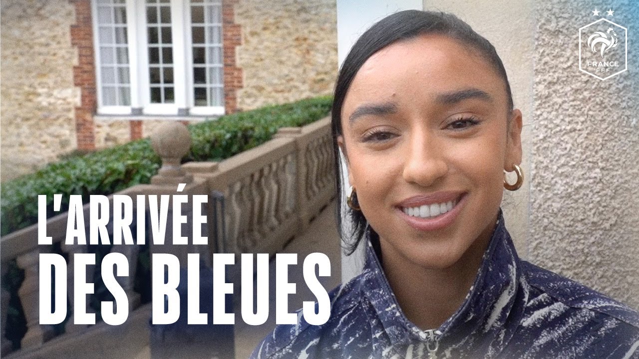 L'arrivée des Bleues