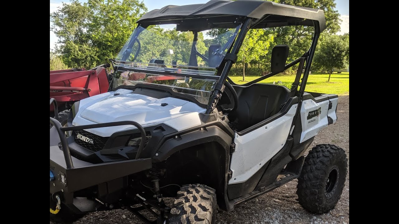 Honda Pioneer 1000 Floorboard Mod For Big Tires