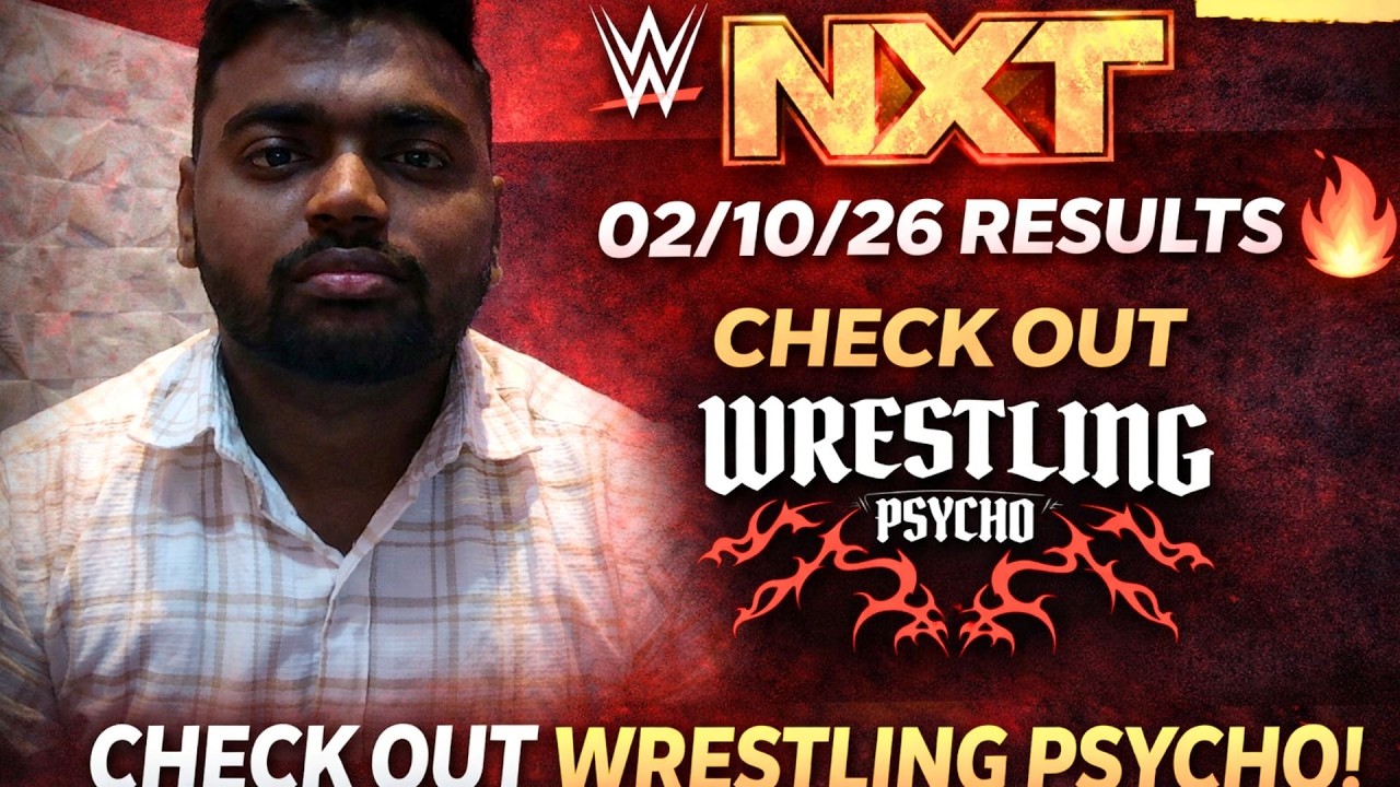 Посмотрите Wrestling Psycho, чтобы узнать результаты WWE NXT от 10.02.26.