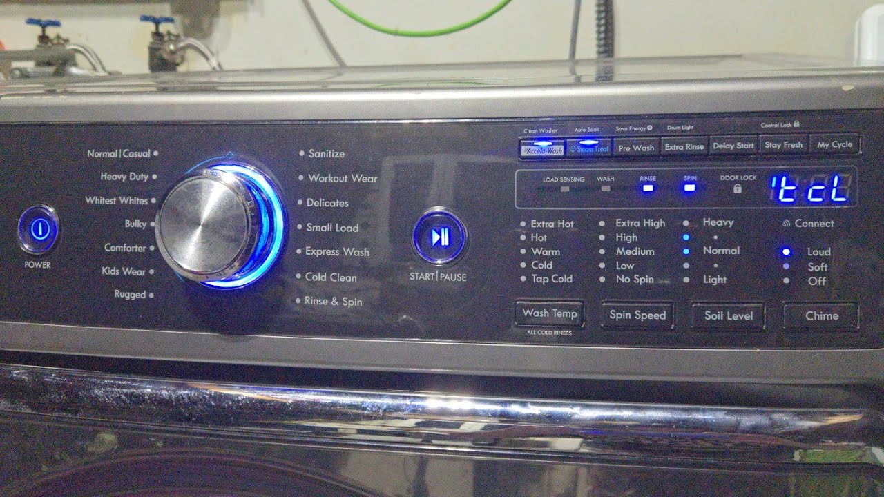 Kenmore Elite 41073 - Clean Washer Cycle