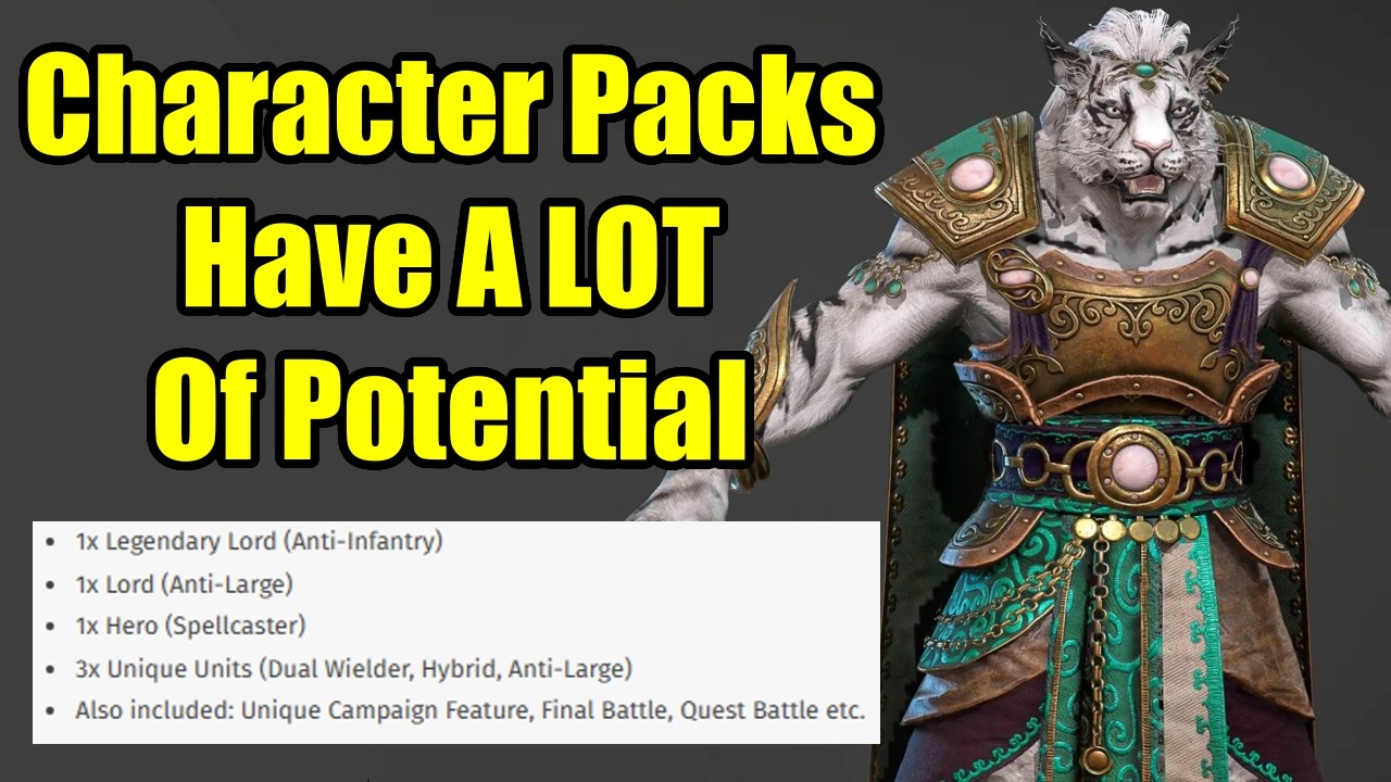 The Character Pack Format Has A Lot Of Potential - Total War Warhammer 3