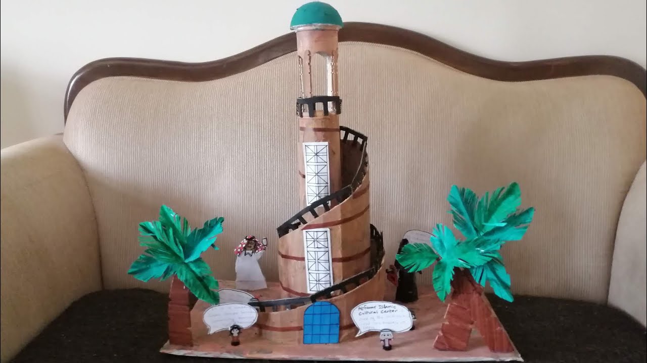 DIY Al Fanar Mosque Model