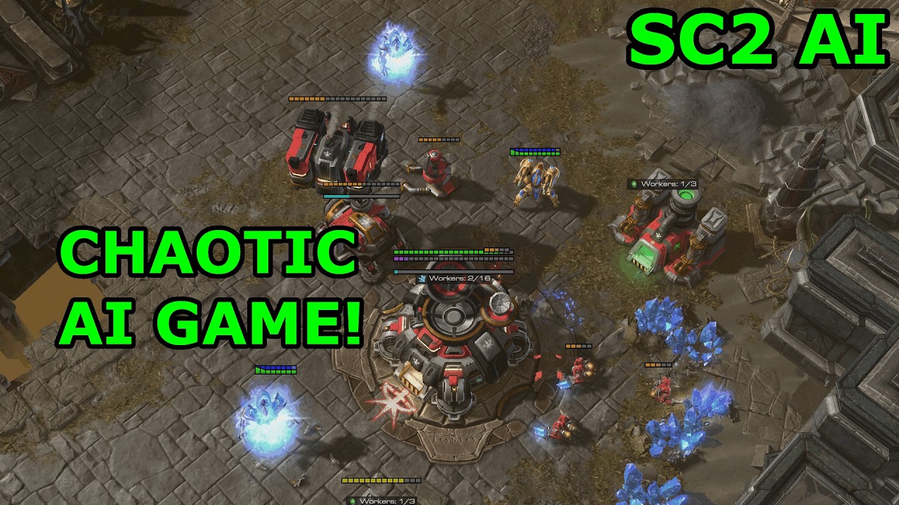 CHAOS VS ORDER! - Clone vs PiG_Bot - Starcraft 2 AI