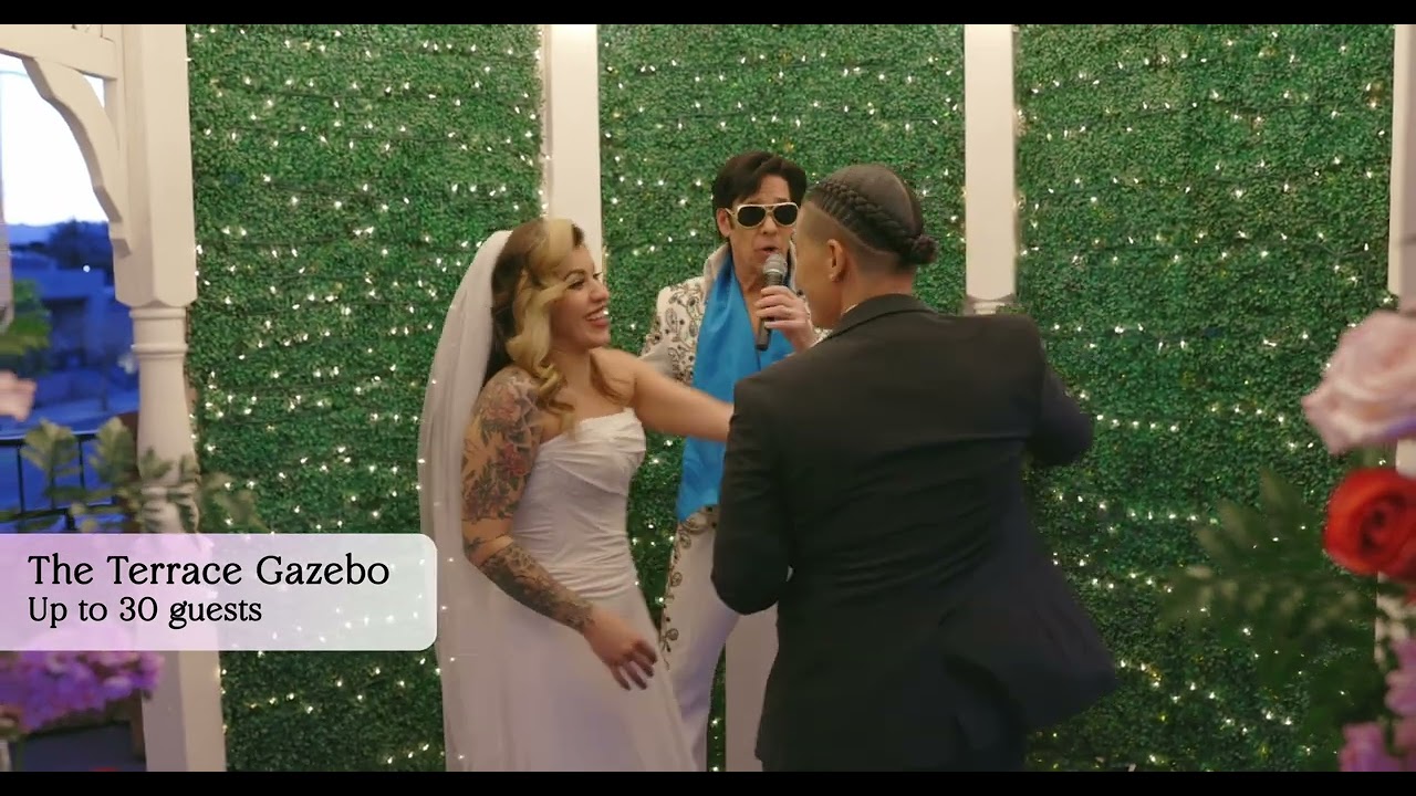 The Most Popular Outdoor Wedding Venue - The Terrace Gazebo By Vegas Weddings