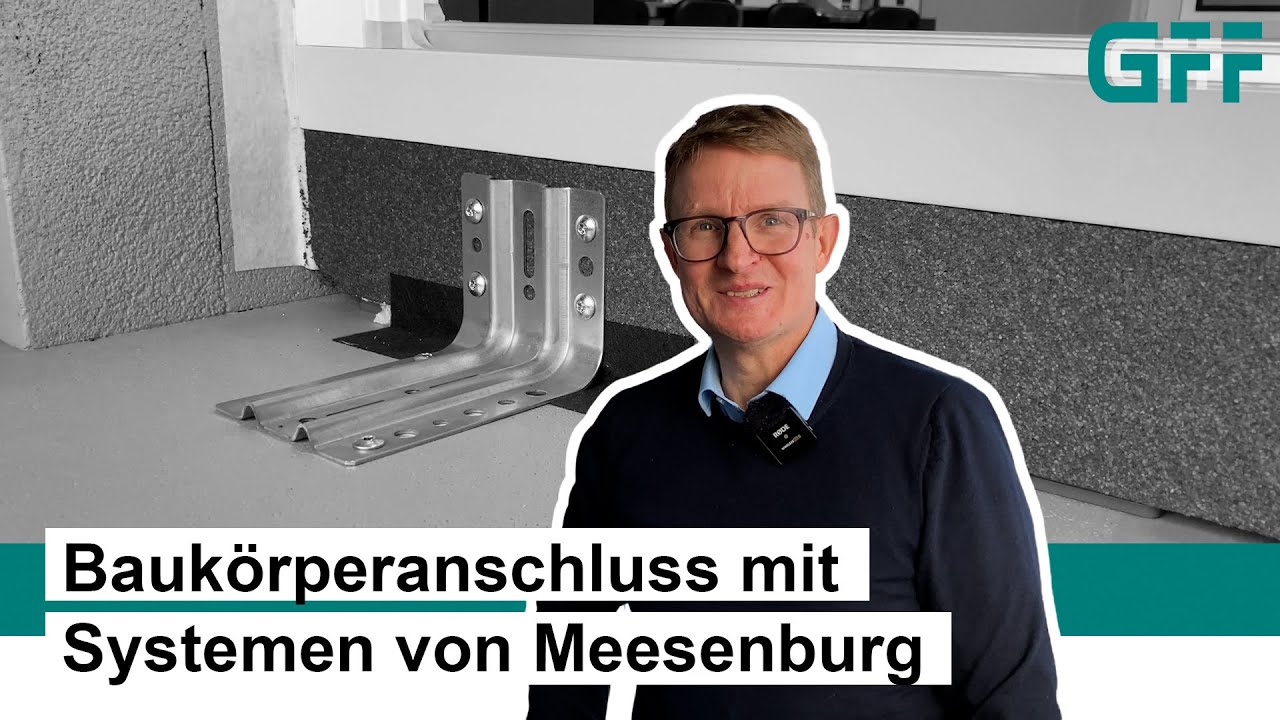 Fenster: Baukörperanschluss mit den Systemen von Meesenburg
