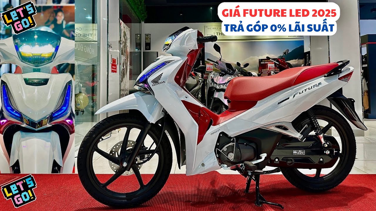 Giá Honda FUTURE LED Trắng Đỏ 2025 Độ Đèn ZHIPAT & AUDI Cùng Ưu Đãi 01/2025 | Tuấn Hồng Đức 6