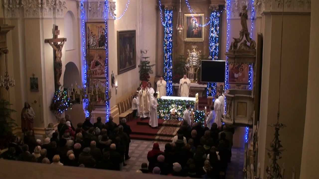 Pasterka, Msza Święta w Noc Bożego Narodzenia - Warka 25 grudnia 2011