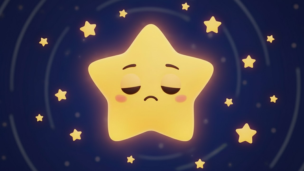 💫 Baby Sleep Music | The Sleepy Little Star🌟 Soft Lullaby to Relax Toddlers Into Sweet Dreams 🌟