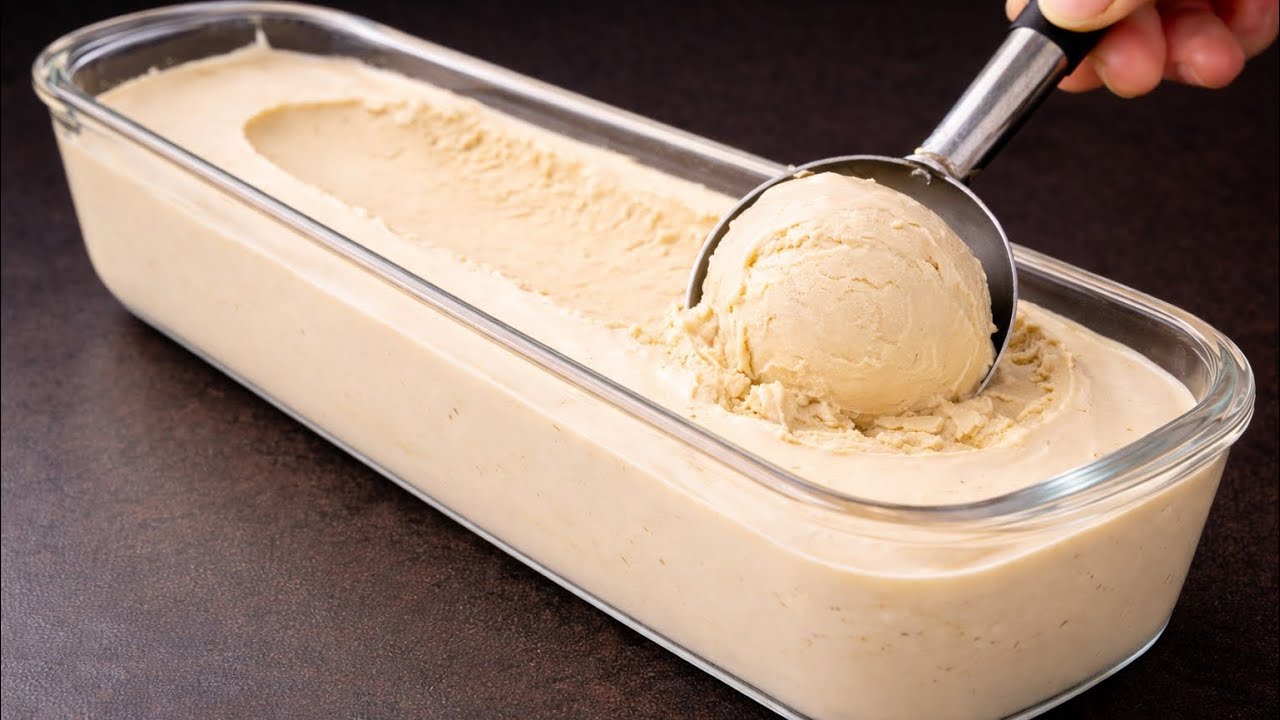 Hausgemachtes Eis ohne Sahne 🍦😍 Nur einfache Zutaten!