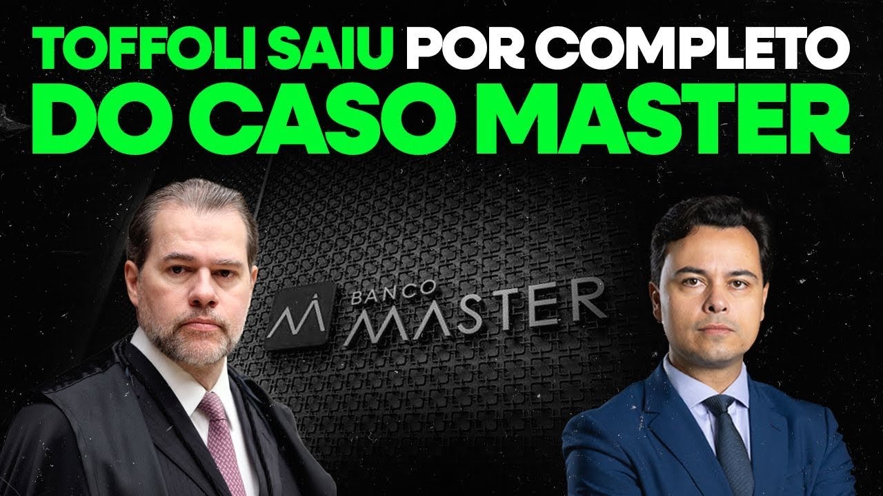 Toffoli não julgará mais nada do caso Master