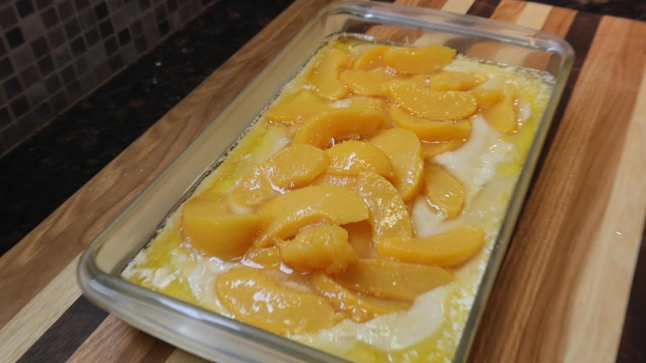Make Perfect Peach Cobbler With Just Your Pantry