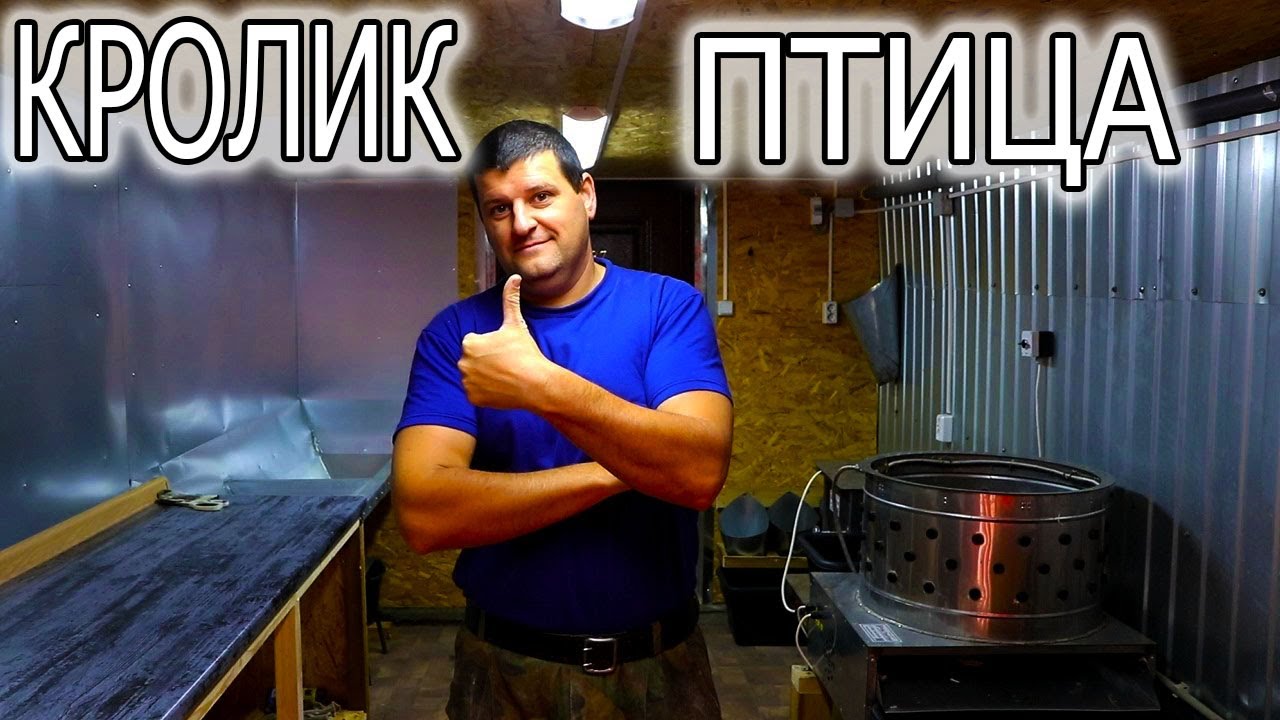 ЗАБОЙНОЕ ПОМЕЩЕНИЕ ДЛЯ ПТИЦЫ И КРОЛИКОВ