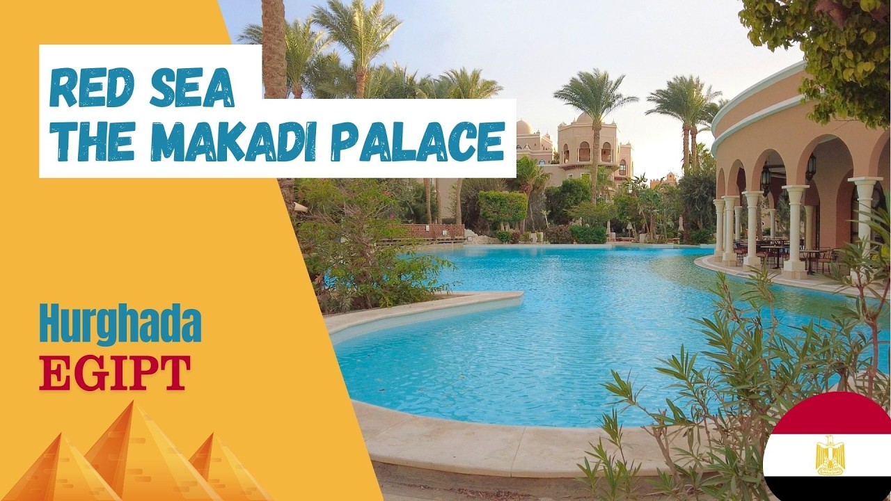 The Makadi Palace Hotel Makadi Bay, Egipt – plaża, rafa i duże baseny