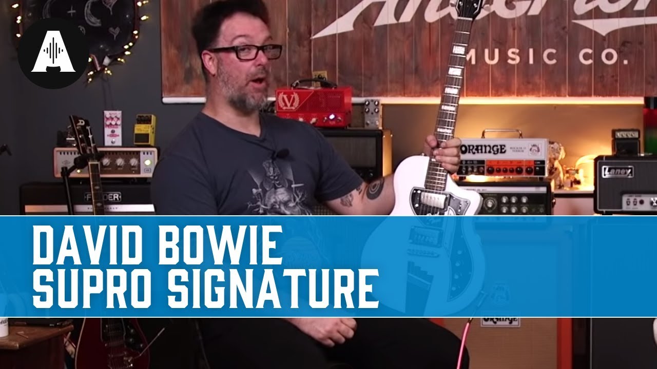 David Bowie Signature Supro - Tone Control to Major Tom...