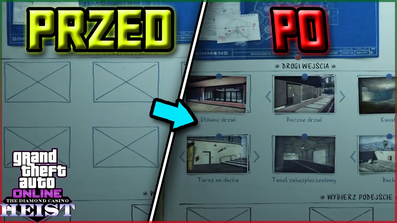 JAK ZROBIĆ ZWIAD NA KASYNO NA 100% ? - GTA ONLINE