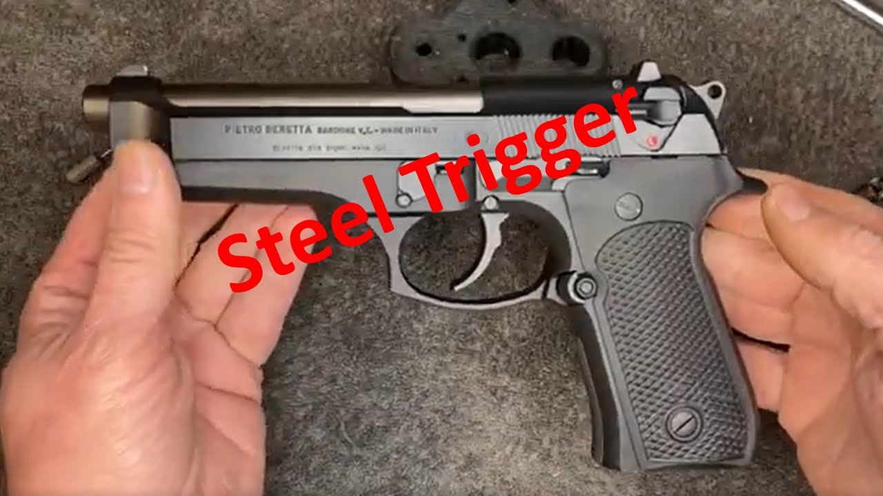 Beretta 92FS Steel Trigger Install