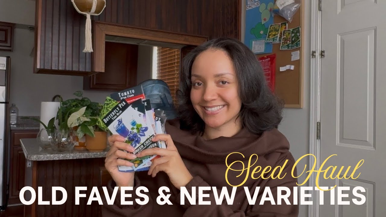 The last one before Spring? I Seed Haul | Girl + Garden