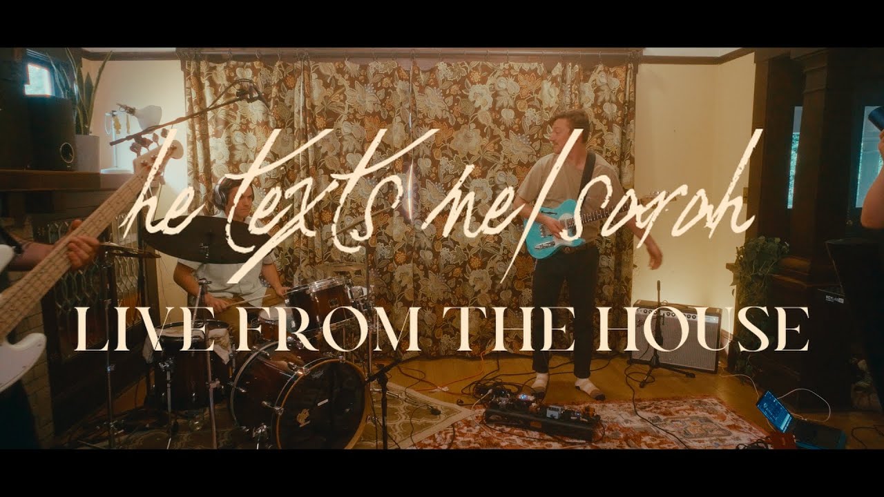 FOAMBOY // HE TEXTS ME/SARAH (LIVE SESSION)