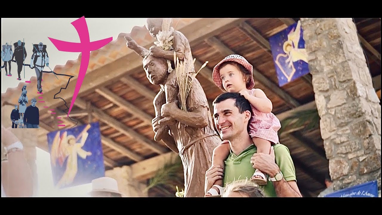 La Grande Marche de Saint Joseph arrive à Cotignac