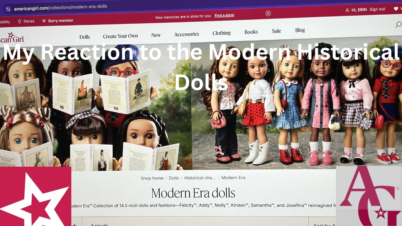My Reaction To The Modern Historical Dolls