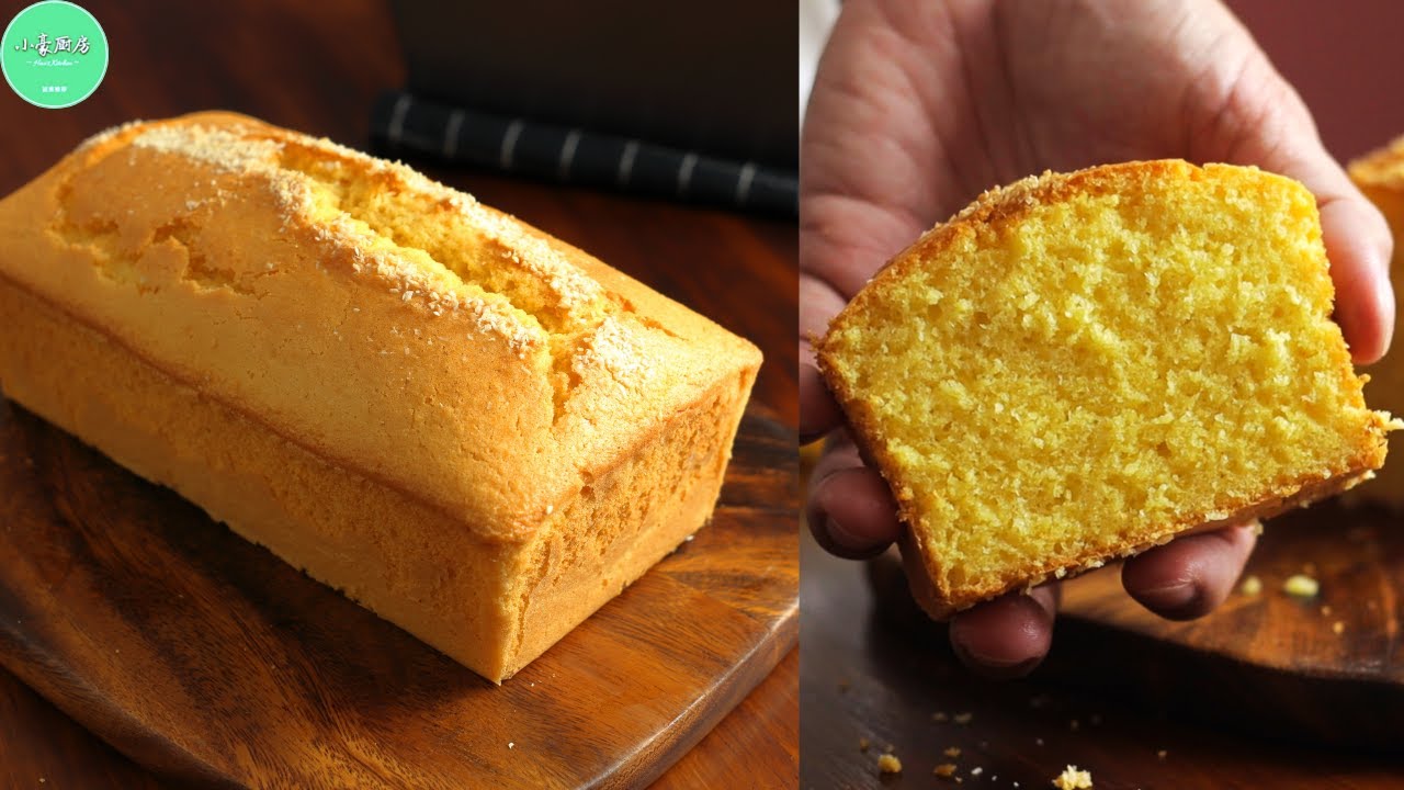 椰丝奶油蛋糕※好吃到酥松掉渣※How to make Coconut Butter Cake【ENG SUB】